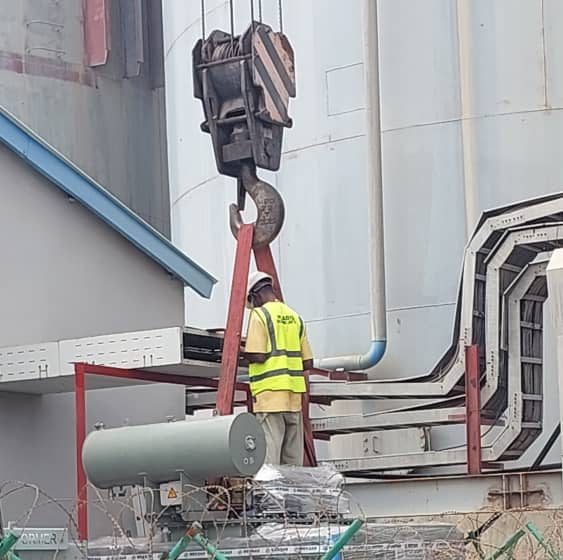 Mechanical engineering industrial installation